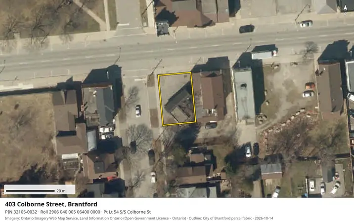 Aerial view for Property in Brantford, Brantford