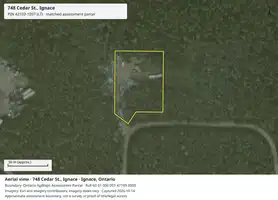 Aerial view for Land in Ignace, Ignace