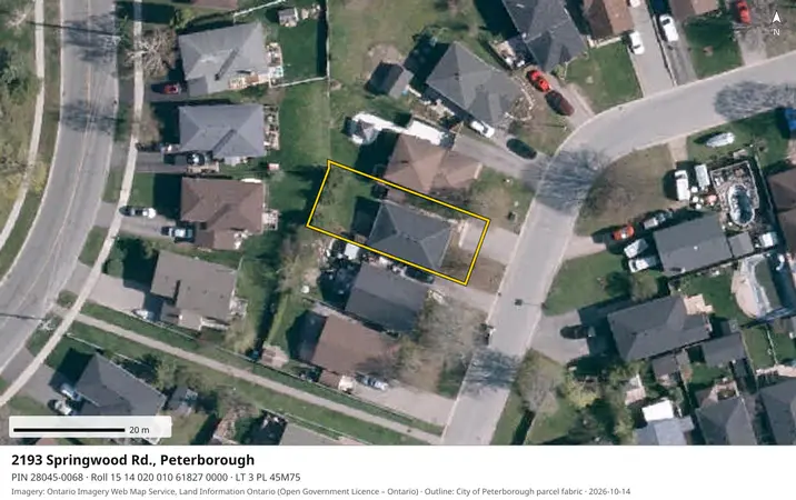 Aerial view for Property in Peterborough, Peterborough