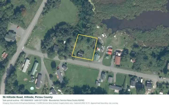 Aerial view for Residential property in Pictou County, Pictou County