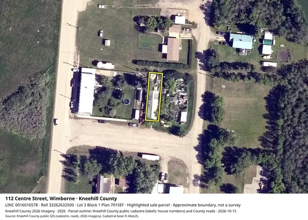 Aerial view for Property in Kneehill County, Kneehill County