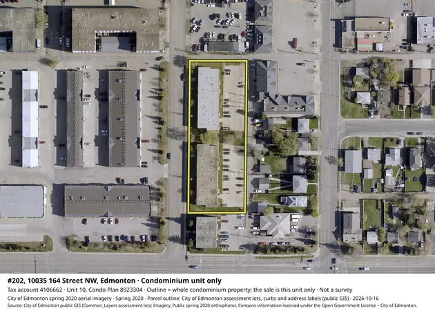 Aerial view for Residential property in City of Edmonton, City of Edmonton
