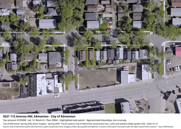 Aerial view for Commercial property in City of Edmonton, City of Edmonton