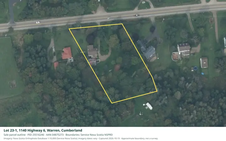 Aerial view for Residential property in Cumberland, Cumberland