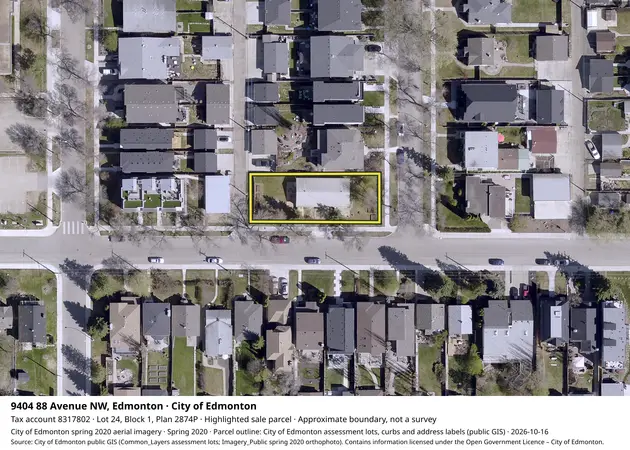 Aerial view for Residential property in City of Edmonton, City of Edmonton