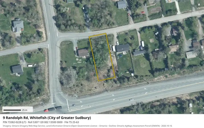 Aerial view for Property in Greater Sudbury, Greater Sudbury
