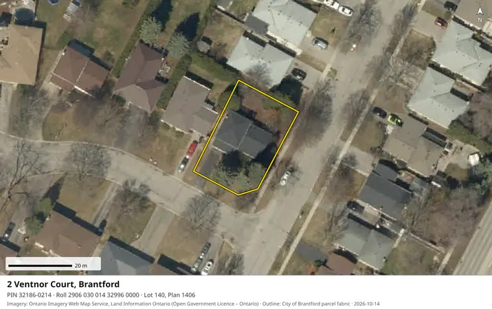Aerial view for Property in Brantford, Brantford