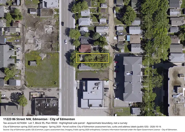 Aerial view for Land in City of Edmonton, City of Edmonton