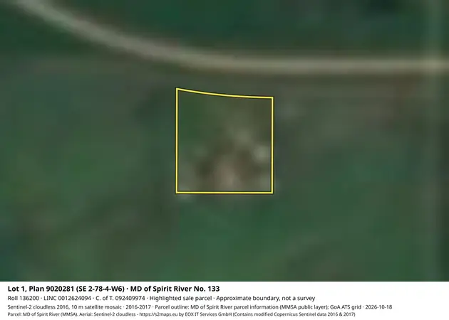 Aerial view for Rural property in Municipal District of Spirit River No. 133, Municipal District of Spirit River No. 133