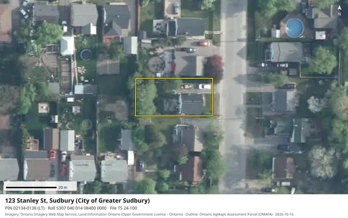 Aerial view for Property in Greater Sudbury, Greater Sudbury