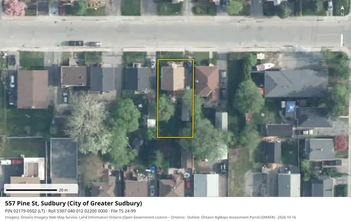 Aerial view for Property in Greater Sudbury, Greater Sudbury