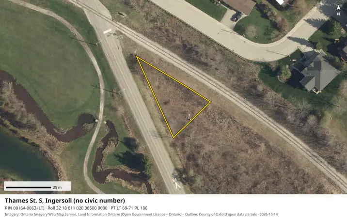 Aerial view for Land in Ingersoll, Ingersoll
