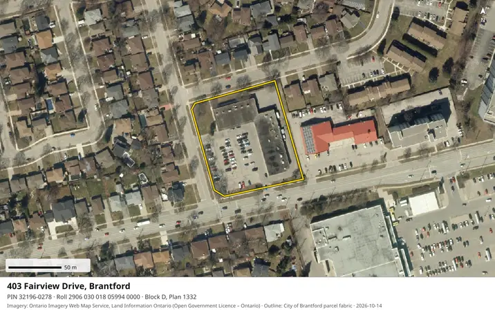 Aerial view for Property in Brantford, Brantford