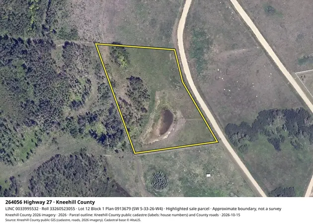 Aerial view for Land in Kneehill County, Kneehill County