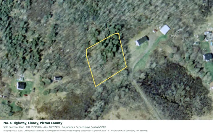 Aerial view for Land in Pictou County, Pictou County