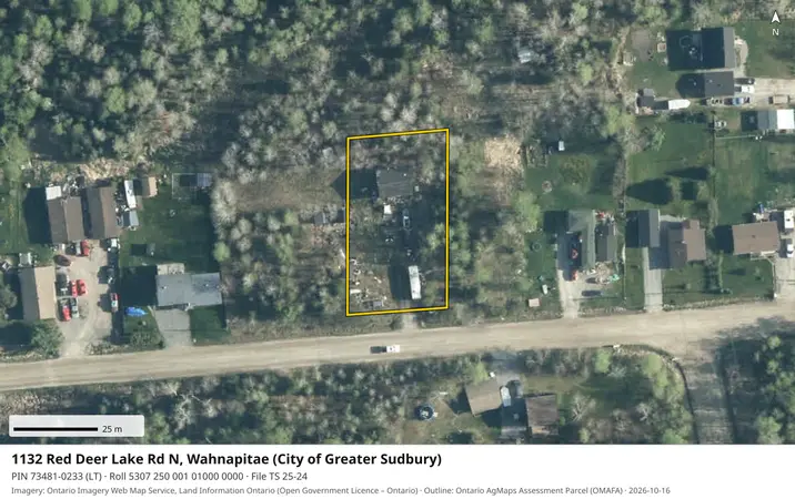 Aerial view for Property in Greater Sudbury, Greater Sudbury