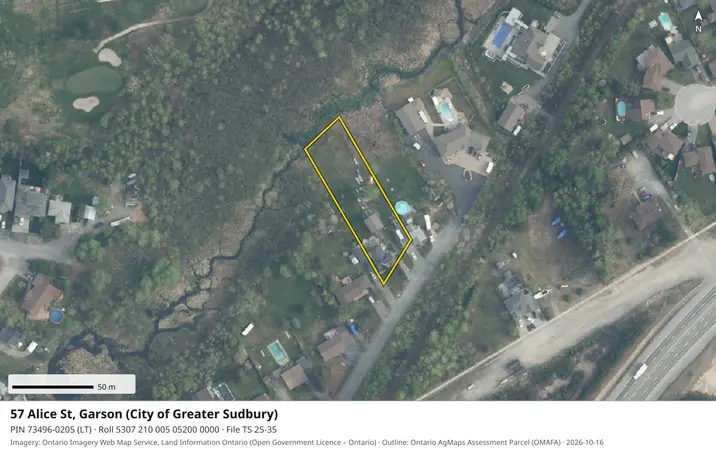 Aerial view for Property in Greater Sudbury, Greater Sudbury