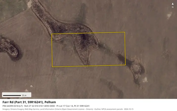 Aerial view for Land in Pelham, Pelham