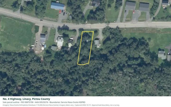 Aerial view for Land in Pictou County, Pictou County