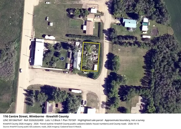 Aerial view for Property in Kneehill County, Kneehill County