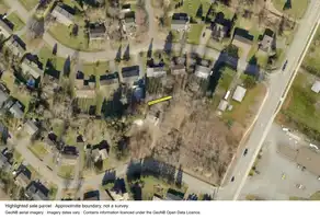 Aerial view for Land in New Maryland, New Maryland