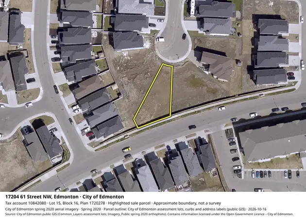 Aerial view for Residential property in City of Edmonton, City of Edmonton