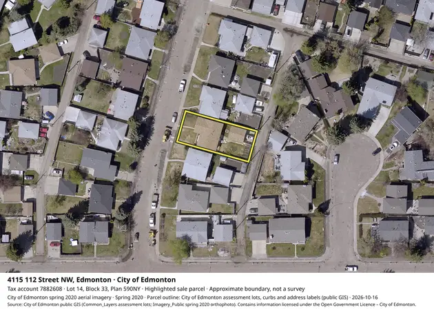 Aerial view for Residential property in City of Edmonton, City of Edmonton