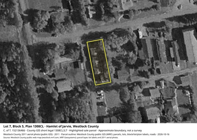 Aerial view for Property in Westlock County, Westlock County