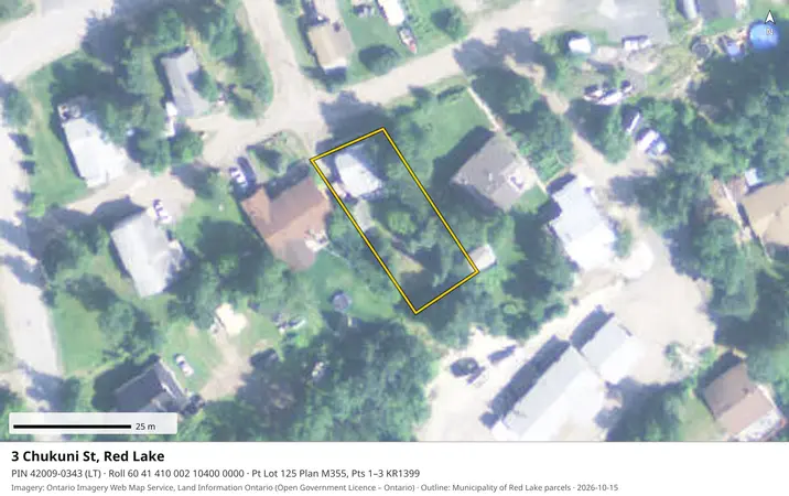Aerial view for Residential property in Red Lake, Red Lake