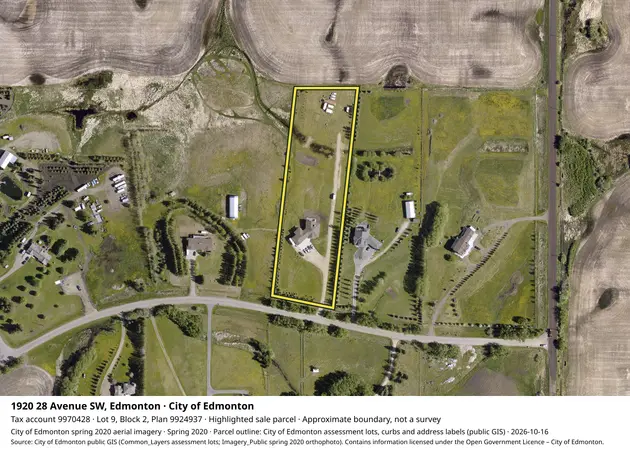 Aerial view for Residential property in City of Edmonton, City of Edmonton