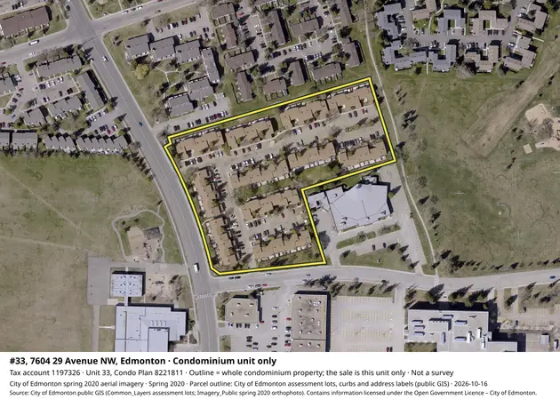 Aerial view for Residential property in City of Edmonton, City of Edmonton