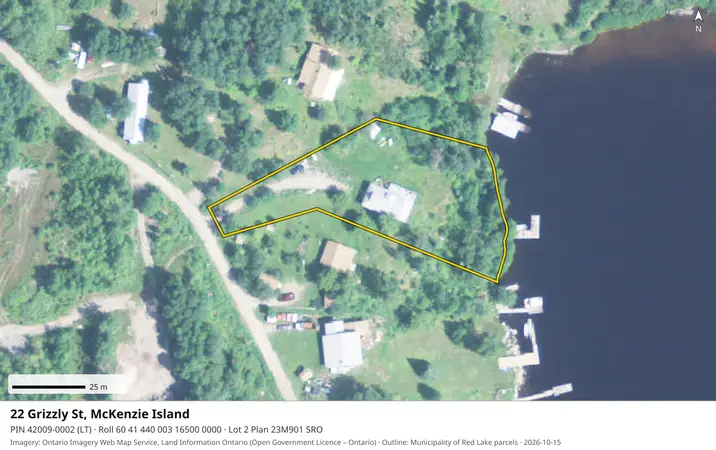 Aerial view for Residential property in Red Lake, Red Lake