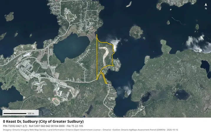 Aerial view for Property in Greater Sudbury, Greater Sudbury