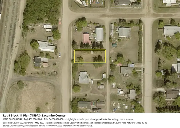 Aerial view for Land in Lacombe County, Lacombe County