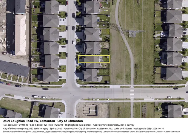 Aerial view for Residential property in City of Edmonton, City of Edmonton