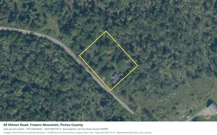 Aerial view for Residential property in Pictou County, Pictou County