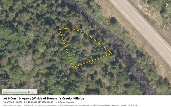 Aerial view for Land in Killaloe, Hagarty and Richards, Killaloe, Hagarty and Richards