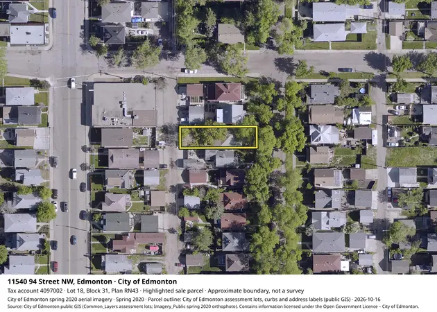 Aerial view for Commercial property in City of Edmonton, City of Edmonton