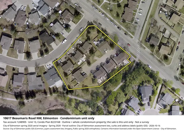 Aerial view for Residential property in City of Edmonton, City of Edmonton