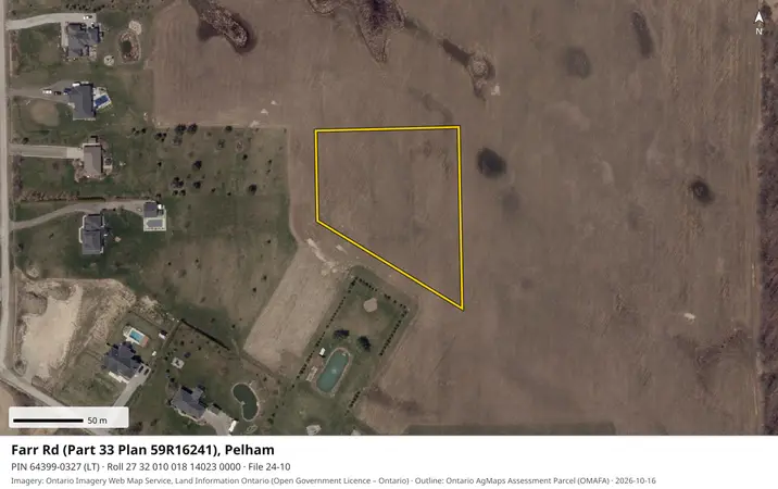 Aerial view for Land in Pelham, Pelham