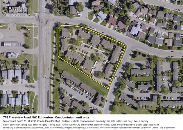 Aerial view for Residential property in City of Edmonton, City of Edmonton
