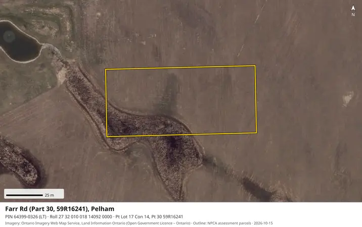 Aerial view for Land in Pelham, Pelham