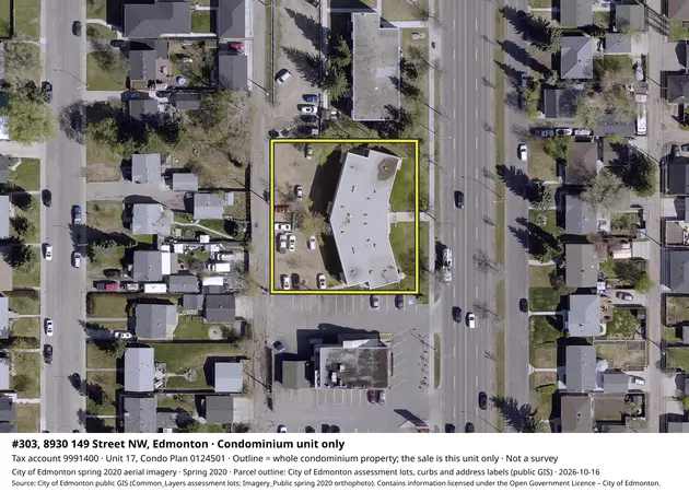 Aerial view for Residential property in City of Edmonton, City of Edmonton