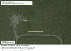 Aerial view for Land in Ignace, Ignace