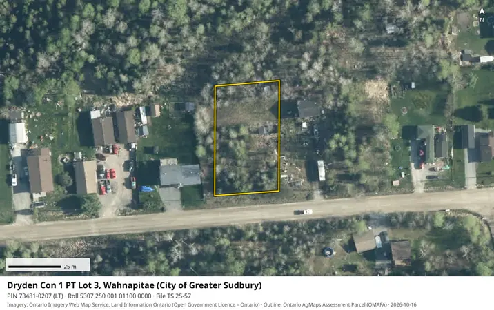 Aerial view for Property in Greater Sudbury, Greater Sudbury