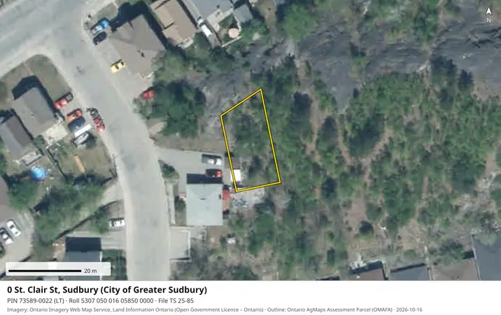 Aerial view for Property in Greater Sudbury, Greater Sudbury