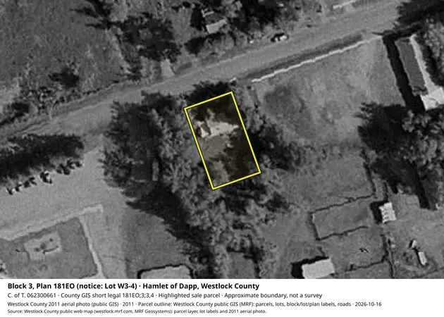 Aerial view for Property in Westlock County, Westlock County