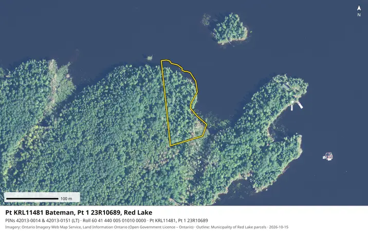 Aerial view for Land in Red Lake, Red Lake