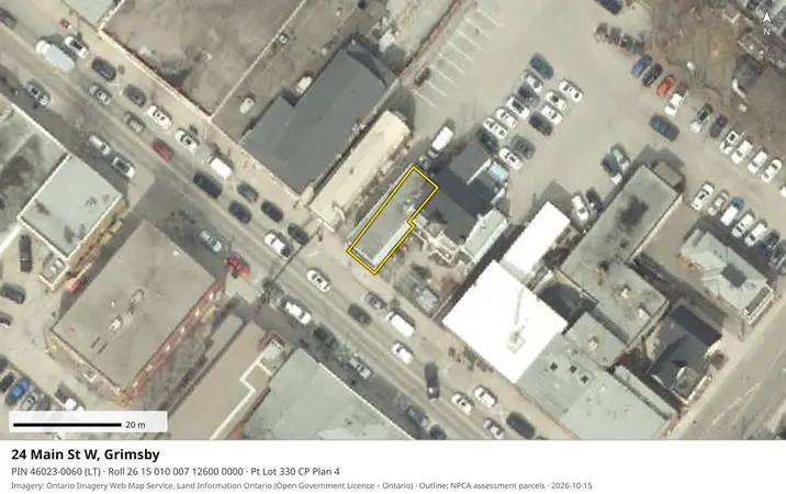 Aerial view for Property in Grimsby, Grimsby