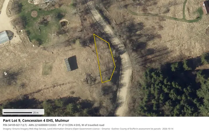 Aerial view for Property in Mulmur, Mulmur